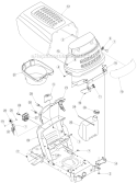 Page E Diagram and Parts List for 13A3761G700 2005 Yard Machines Lawn Tractor